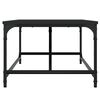 vidaXL Salongbord svart 100x50x35 cm konstruert tre
