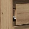 vidaXL Nattbord artisan eik 40x35x62,5 cm konstruert tre
