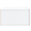 vidaXL Veggmonterte nattbord 2 stk hvit 35x35x20 cm
