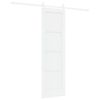 vidaXL Skyved&oslash;r ORKDAL 61 x 198,5 cm Konstruert tre Hvit