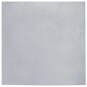 vidaXL Kunstpels Kanin Teppe Olite Gr&aring; 160 x 160 cm Polyester