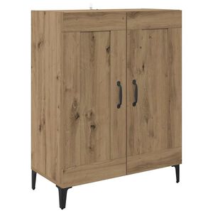 vidaXL Serviesskap Artisan Eik 69,5 x 34 x 90 cm Konstruert tre