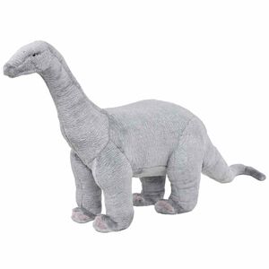 vidaXL St&aring;ende lekedinosaur brachiosaurus gr&aring; XXL