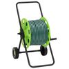 vidaXL Slangevogn gr&oslash;nn med 530 m slange PVC