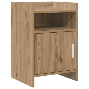 vidaXL Nattbord Artisan eik 40 x 36 x 60 cm Konstruert tre