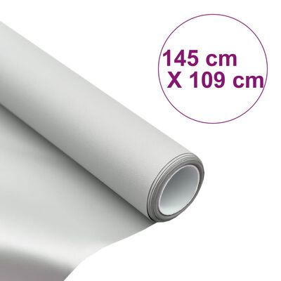 vidaXL Projeksjonsskjermstoff metallisk PVC 72" 4:3