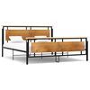 vidaXL Sengeramme metall 180x200 cm