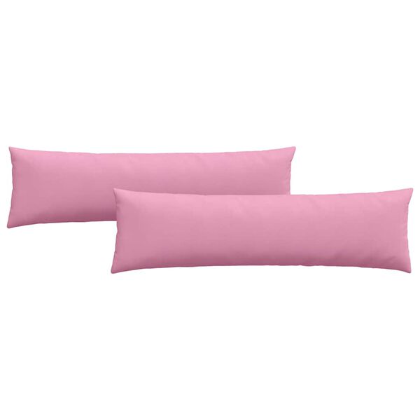 vidaXL Sofaputer 2 pcs Rosa 145 x 40 cm stoff