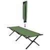 vidaXL Sammenleggbar camping seng grønn 193 x 69 x 45 cm Oxford-stoff