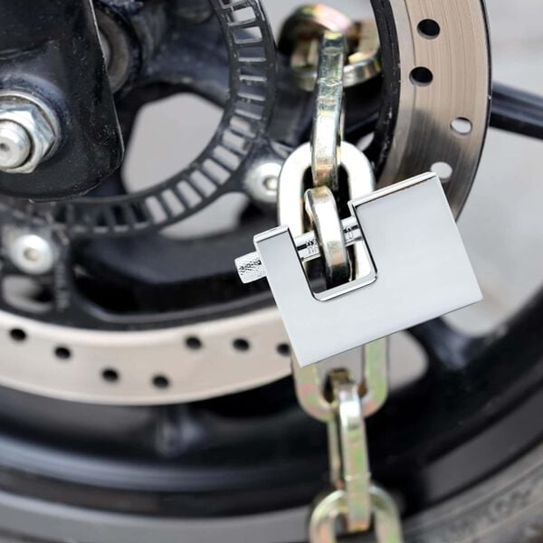 vidaXL Hengel&aring;s 12 pcs s&oslash;lv 7 x 1,9 x 5 cm Jern