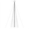 vidaXL LED Juletre med Spikes 1534 LEDs Varm Hvit 500 cm