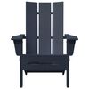 vidaXL Folding Adirondack Stol Marinebl&aring; 80,5 x 74,5 x 92 cm HDPE