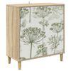 vidaXL Serviesskap GOTHA Sonoma 69 x 33 x 75 cm Konstruert tre