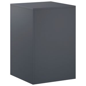 vidaXL Planteholder Antrasitt 40 x 40 x 60 cm Rustfritt st&aring;l
