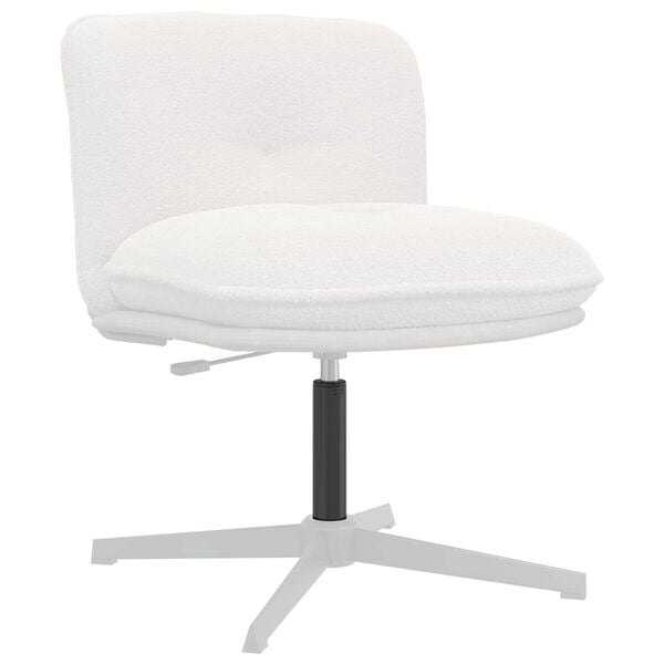 vidaXL Gassylinder til kontorstol Svart 14 cm Jern