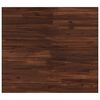 vidaXL Rektangul&aelig;r Bordplate 80 x 80 x 3,2 cm Torget Solid akasietre