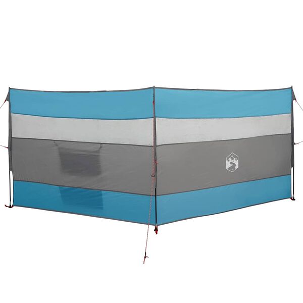 vidaXL Vindskjerm for camping bl&aring; 340x130 cm vanntett