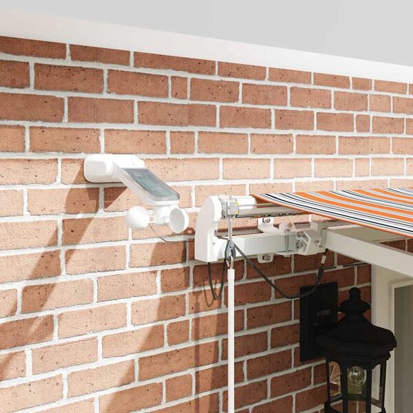 vidaXL Markise Flerfarget 500 x 300 x 165 cm Polyester og Metall