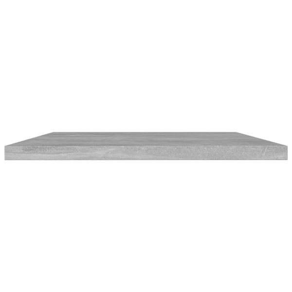 vidaXL Hylleplater 8 stk betonggrå 60x40x1,5 cm sponplate