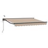 vidaXL Elektrisk Utrekkbar Markise Beige 2,5 x 2 m