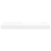 vidaXL Flytende vegghylle hvit 50x23x3,8 cm MDF
