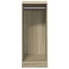 vidaXL Garderobe sonoma eik 48x41x102 cm konstruert tre