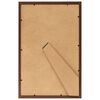 vidaXL Fotorammekollasje for bord 5 stk brun 21x29,7 cm MDF