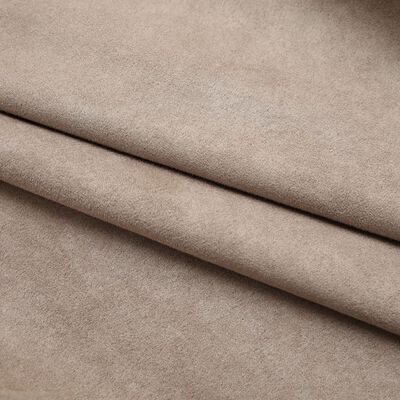 vidaXL Lystette gardiner med kroker 2 stk gråbrun 140x225 cm