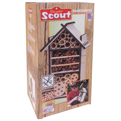 Scout Insektshotell 9,5x16x28 cm tre