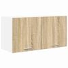 vidaXL Hengende skap Sonoma eik 80 x 31 x 40 cm Konstruert tre