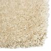 vidaXL Flossteppe med h&oslash;y luv beige 80x150 cm 50 mm