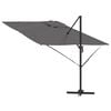 vidaXL Roma parasol Antrasitt 286 x 285 x 265 cm