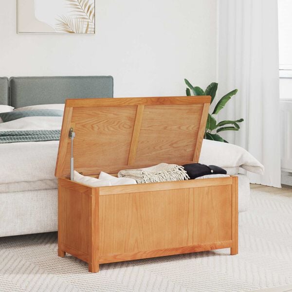 vidaXL Lagringsboks Ensfarget