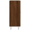 vidaXL Skjenk brun eik 69,5x34x90 cm konstruert tre