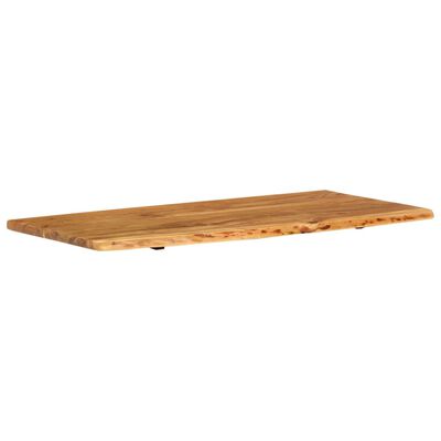 vidaXL Topplate til baderomsmøbler heltre akasie 114x52x2,5 cm