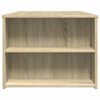 vidaXL Salongbord sonoma eik 102x55x42 cm konstruert tre