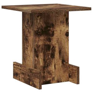 vidaXL Avlastningsbord R&oslash;kt eik 35,5 x 35 x 40 cm Konstruert tre