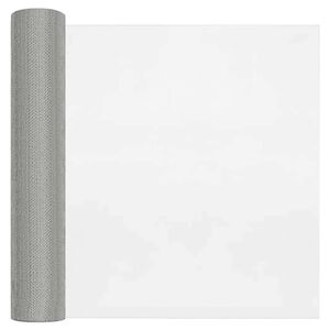 vidaXL Maskeskjerm 40 x 1000 cm 18 Mesh Rustfritt st&aring;l 201 S&oslash;lv