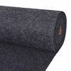 vidaXL Teppe Antrasitt 1,2 x 15 m Polyester