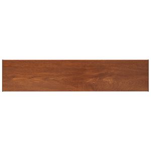 vidaXL Vinduskarmer Brunt tre 140 x 35 x 4,5 cm PVC
