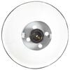vidaXL Industriell vegglampe svart 45x25 cm E27