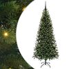 vidaXL Kunstig juletre gr&oslash;nn 180 cm PE og PVC