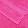 vidaXL Gjesthåndkle SOLUND Rosa Bomull