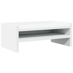 vidaXL Skjermstativ hvit 42x24x16 cm konstruert tre