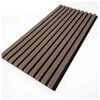 WallArt Veggpaneler 4 pcs M&oslash;rk brun 80 x 40 cm