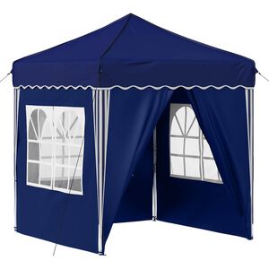vidaXL Pop-up Festtelt 195 x 195 x 245 cm Bl&aring; Oxford Stoff