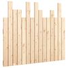 vidaXL Veggmontert hodegavl 95,5x3x80 cm heltre furu