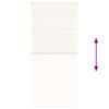 vidaXL Sebragardin marmor beige stoff bredde 100,9 cm polyester