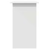 vidaXL Skrivebord hvit 80x45x74 cm konstruert tre