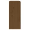 vidaXL Bokhylle/romdeler honningbrun 60x30x71,5 cm heltre furu